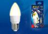 Светодиодная лампа Uniel LED-C37 7W/3000K/E27/FR/DIM PLP01WH фото 2
