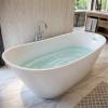 Акриловая ванна Cerutti Spa Viva CT10864 белая, 170x75 фото 2
