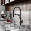 Смеситель для кухни IDDIS Grange GRABLFLi05 черный матовый с гибким изливом фото 3