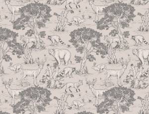 3D Фотообои Artegrafico «Лесные забавы» PD-030 канвас