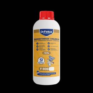 Профессиональная смывка любых лакокрасочных покрытий с древесины Dr.Finlux F-906 бесцветная 1 кг