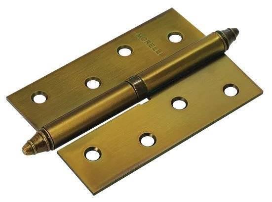 Петля карточная Morelli MSN 100X70X2.5 COF L кофе левая, с подшипником