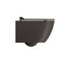Чаша для подвесного унитаза GSI Pura 881616 безободковая, коричневый матовый фото 2