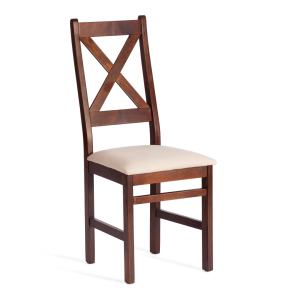 Стул Tetchair Crossman 21625 cappuchino/велюр бежевый