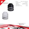 Потолочный светильник Reluce 53001-9.5-001IL GX53+LED3W WT фото 2
