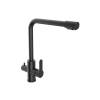 Смеситель для кухни Orange Steel M99-008B черный