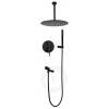 Душевая система Filarete Roun FL1022BL черный фото 2