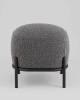 Пуф Stool Group Стоун vd-pf-stone-tr-dg темно-серый, букле фото 3
