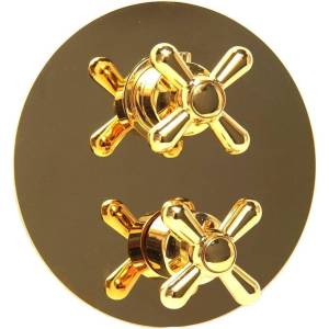 Смеситель для душа Webert Armony AM970903010 термостатический, с внутренней частью, золотой