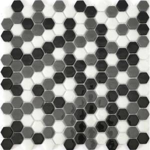 Мозаика Natural Steppa STP-BK005-HEX Hexagon (2.5x2.5) 29x29