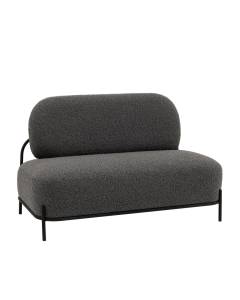 Диван Stool Group Стоун vd-dv-stone-tr-dg темно-серый, букле