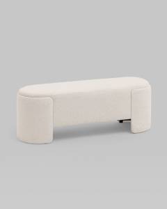 Банкетка Stool Group Taks LV-102-S000 букле белый