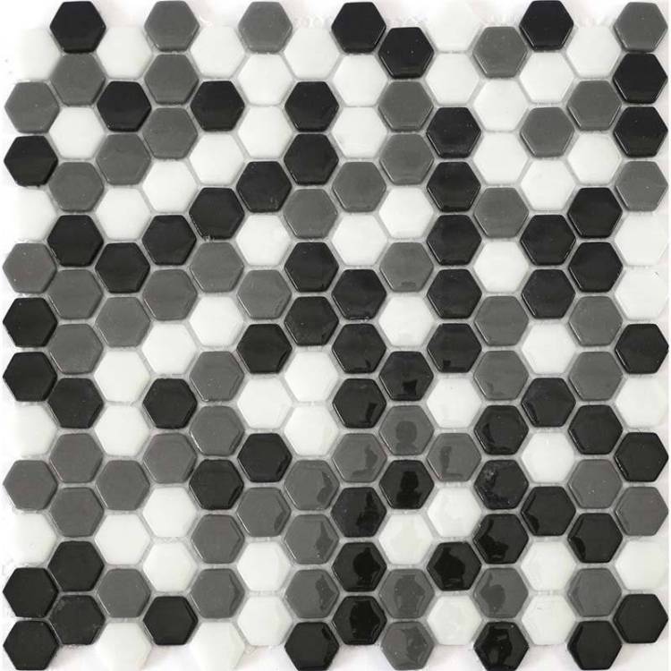 Мозаика Natural Steppa STP-BK005-HEX Hexagon (2.5x2.5) 29x29