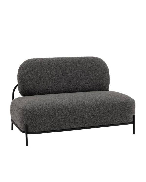 Диван Stool Group Стоун vd-dv-stone-tr-dg темно-серый, букле