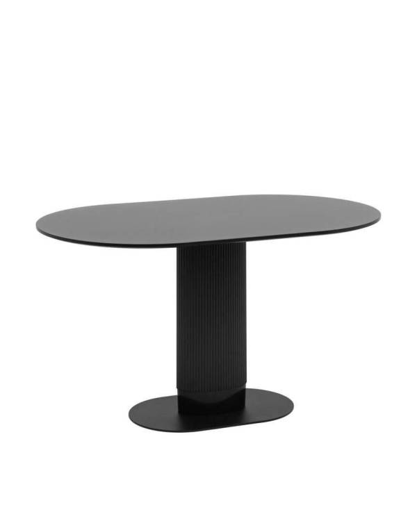 Стол обеденный Stool Group Mystery T-015 black top DUAL черный 130x80x75