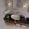 Раковина Kerama Marazzi Plaza PLR.wb.60\SAN накладная 60, песочная матовая фото 4