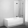 Шторка на ванну Ravak BVS2-100 R Transparent, фурнитура хром