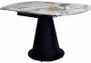 Стол Woodville Teramo 582146 gloss grand jade solid ceramic/черный 135(135)x90x76 фото 8