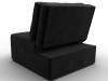 Кресло-кровать Лига Диванов Лига-107 (80) 134900 Черный фото 5