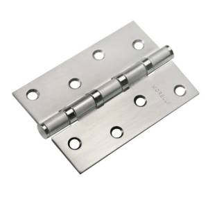 Петля дверная универсальная Morelli MSN 100x70x2.5-4BB SC (мат.хром)