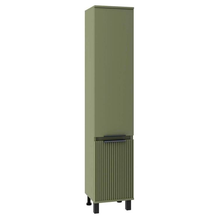 Шкаф-пенал Brevita Enfida - 35 ENF-05035-0801R правый, зеленый матовый