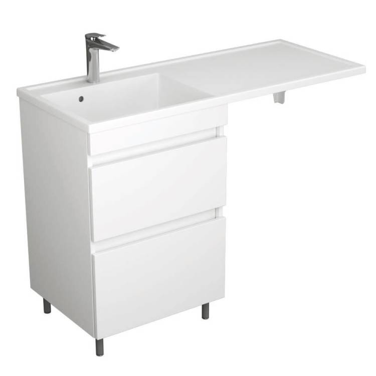 Тумба под раковину Uncoria Магра 55 55545 белый глянец