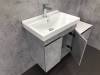 Тумба с раковиной Comforty Осло-60 00-00000835 бетон светлый фото 7