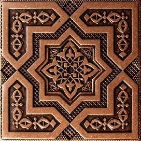 Вставка Azuliber Декоративные вставки Beni-maclet Satined cooper медь сатинированная 6x6