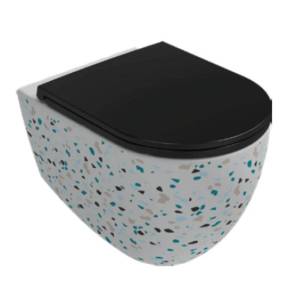 Унитаз подвесной Isvea Infinity 10NF02001SV-2L-TRZ безободковый, сиденье с микролифтом, белый матовый