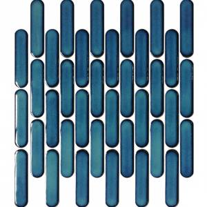 Мозаика NSmosaic Rustic series R-344 Глянцевая (2.3x9.8) 30x30