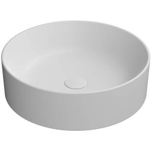 Раковина GSI Kube X 942709 45 см, белая матовая