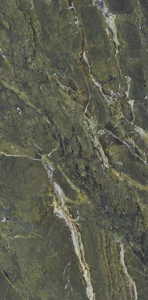 Керамогранит Ariostea Ultra Marmi UM6L300637 Verde Karzai Luc Shiny 150x300