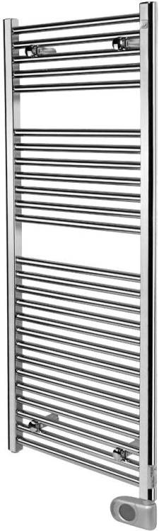 Полотенцесушитель электрический Zehnder Aura PBECZ-120-050/MQ CR 120x50 хром