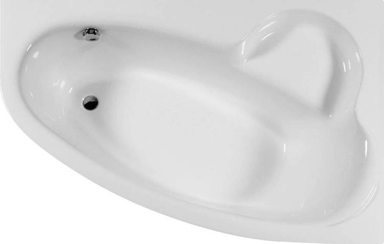 Акриловая ванна Ravak Asymmetric 150x100 R с ножками
