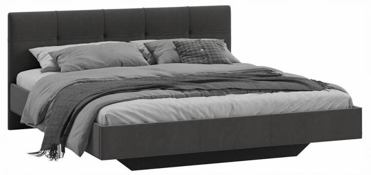 Кровать двуспальная Трия Элис TRI_263539 Графит