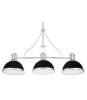 Подвесная люстра Lumina Deco Ettore LDP 710-3 BK+CHR фото 3