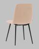 Стул Stool Group Одди Diamond AV 443-Cl-KP3-9005 бежевый, велюр фото 6