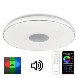 Потолочный светодиодный светильник Citilux Light & Music с пультом CL703M101
