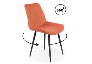 Стул на металлокаркасе Notta Седа 632431 Терракотовый (zd 432)