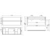 Тумба с раковиной Sancos Smart SM120-2W фото 4