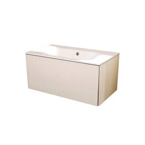 Тумба с раковиной Terminus Euromix EUR10801900101OSL айвори, 80x38