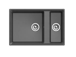 Мойка кухонная Granfest Level LV-760K графит