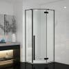 Душевой уголок Cerutti Spa C2A 100x100, профиль черный