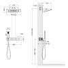 Душевая система Timo Petruma SX-5249/00SM с термостатом, хром фото 4