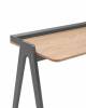 Стол офисный Stool Group Pyramid T-002 natural / grey 118x53 фото 4