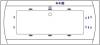 Акриловая ванна Excellent Aquaria Lux WAEX.AQU18.SMART 180x80 фото 6