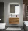 Тумба с раковиной BelBagno MARINO-CER-MINI-800-2C-SO-RR-P подвесная, Rovere Rustico, 51.6x81x40 фото 4