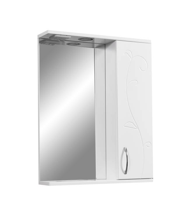 Зеркало-шкаф Stella Polar Фантазия 55 SP-00000224 белый