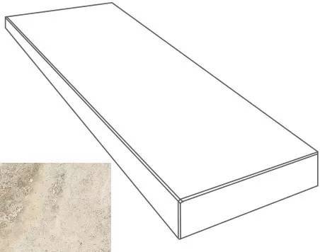 Ступень Gardenia Orchidea Esedra 2.0 G0076090 Gradone Angolare DX Crema 4x32x80