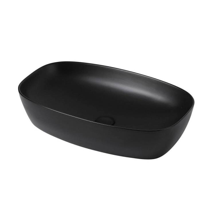 Раковина Abber Rechteck AC2206MB 60 см, черная матовая